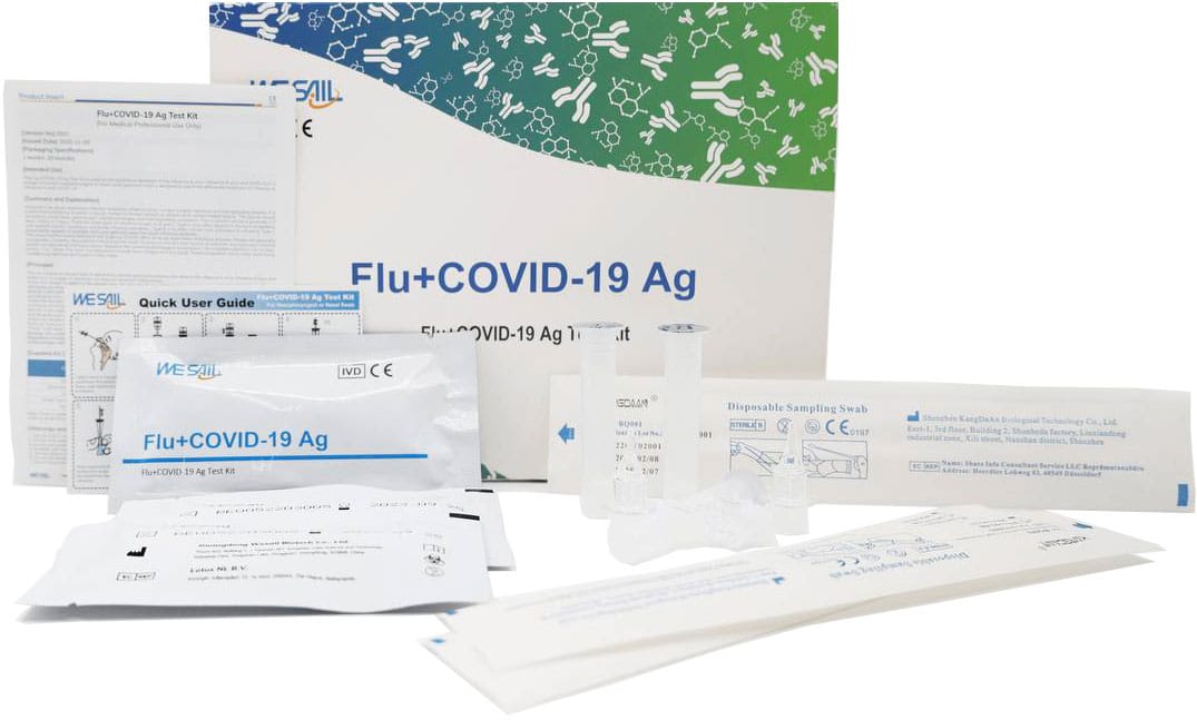 Flu + COVID-19 Ag